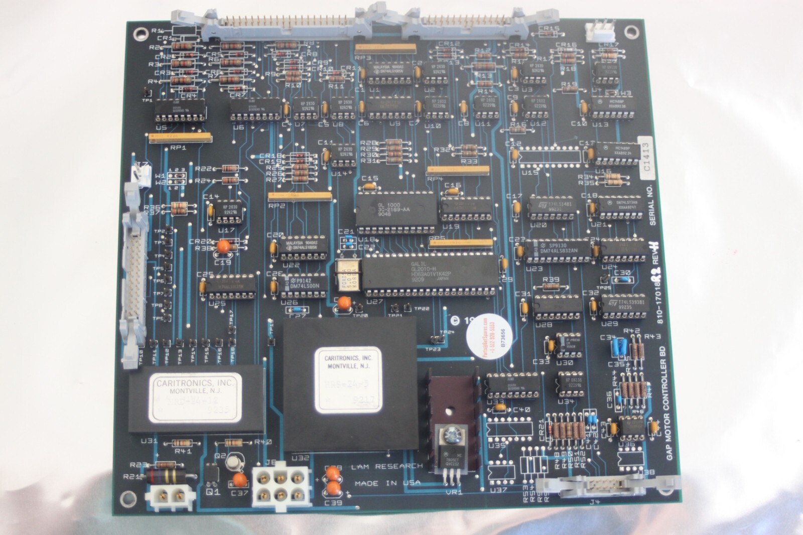 810-17018-002 / GAP MOTOR CONTROLLER PCB, 710-17018-1 / LAM RESEARCH
