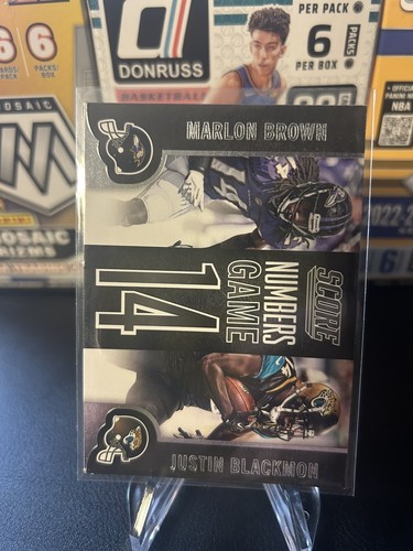 2014 Score - Numbers Game #NG14 MARLON BROWN, JUSTIN BLACKMON - 第 1/2 張圖片