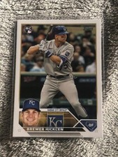 724-22 2023 Topps Update Series RC Brewer Hicklen Kansas City Royals