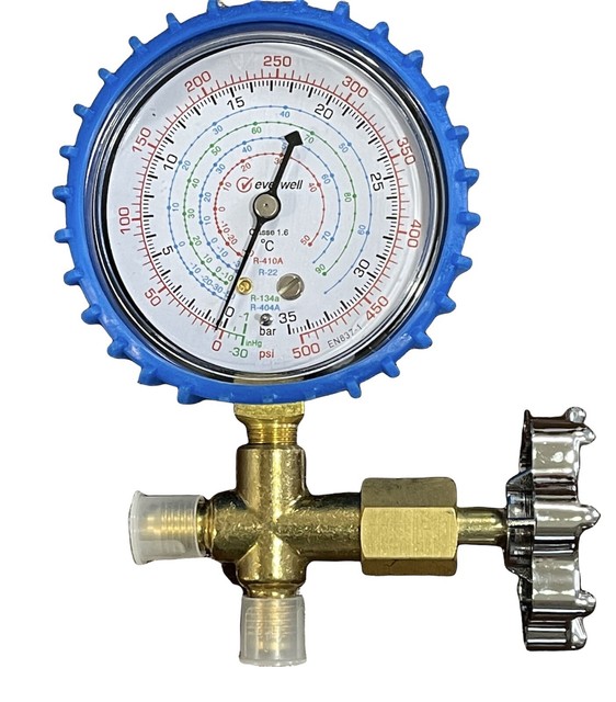 Single Manifold Gauge Testing Charging Air Condition Freon differents Single Manifold Gauge Testing Charging Air Condition Freon differents