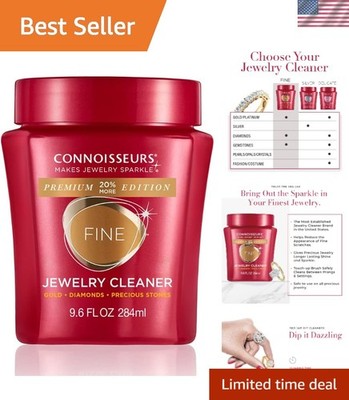Trustworthy  Jewelry Cleaner - 9.6oz for Fine & Delicate Treasures