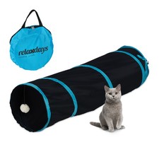 Image of Cat tunnel Feline Activity Tube Lightweight Portable Cat Play Tunnel Durable
