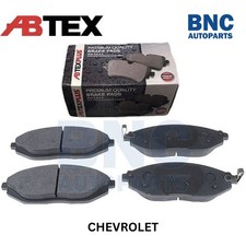 Abtex Front Brake Pads fits CHEVROLET SPARK 2010-2022 