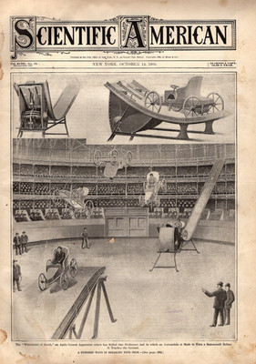 1905 Scientific American October 14 Hundred ways of breaking youir neck;