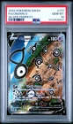 2022 POKEMON SWORD & SHIELD SILVER TEMPEST #177 FULL ART/UNOWN V PSA 10