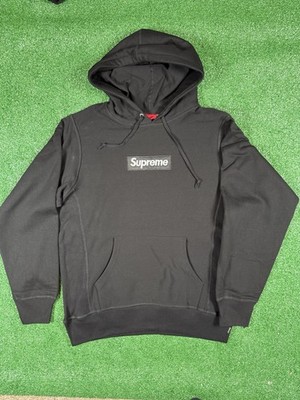 Supreme Box Logo Hoodie Men's Black Size Medium FW25 | eBay