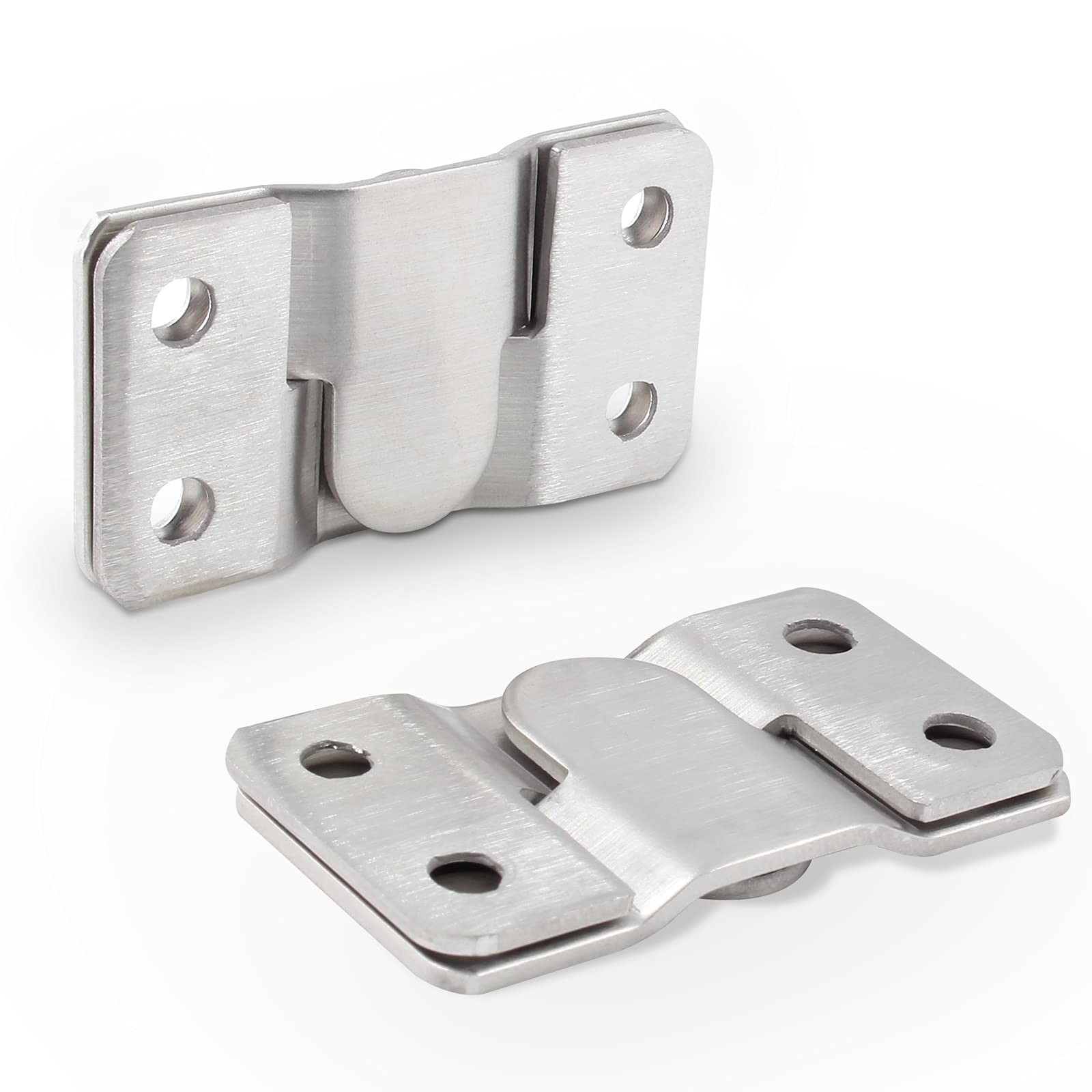 Bonsicoky 10 Sets Flush Mount Bracket with Screws, Heavy Duty Picture Hangers...