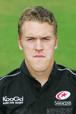 Ben Skirving pictured at the Saracens squad photocall at Bramley - 2004 Photo