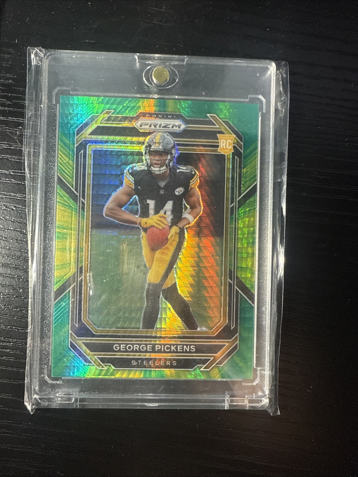 2022 Panini Prizm Rookies George Pickens #329 Hyper Prizm /175 (RC)