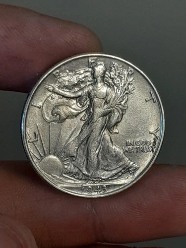 1943 Walking Liberty Half Dollar XF #4