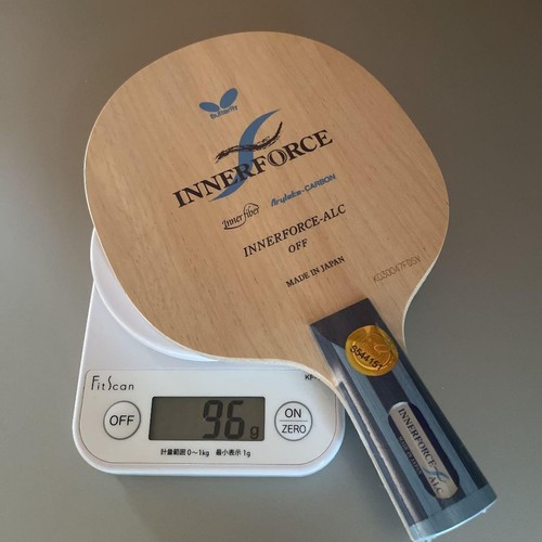 Table Tennis Racket Discontinued Inner Force Alc Cs Boxless