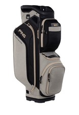 Ping Pioneer 244 Heathersand Black New 2026 Golf Cart Bag