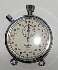 Vintage Late 1960s Hanhart 1 Jewel Shockproof...