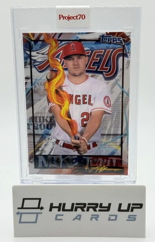 2021 Topps Project70 MIKE TROUT KING SALADEEN Art SEALED #582