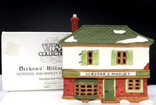 Dept 56 - "Scrooge And Marley Counting House" - Dickens' Village Series - 6500-5