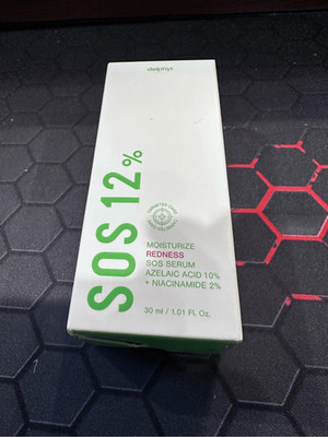 delphyr SOS Azelaic Acid 10% + Niacinamide 2% Serum 30ml