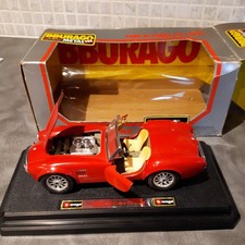 Bburago 1965 Red Ford AC Cobra 427 Car 1/24 Scale Diecast Model  Burago 0513