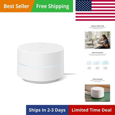 Wifi - AC1200 - Mesh WiFi System - Wifi Router - 1500 Sq Ft Coverage - 1 pack