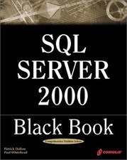 SQL Server 2000 Black Book - GOOD