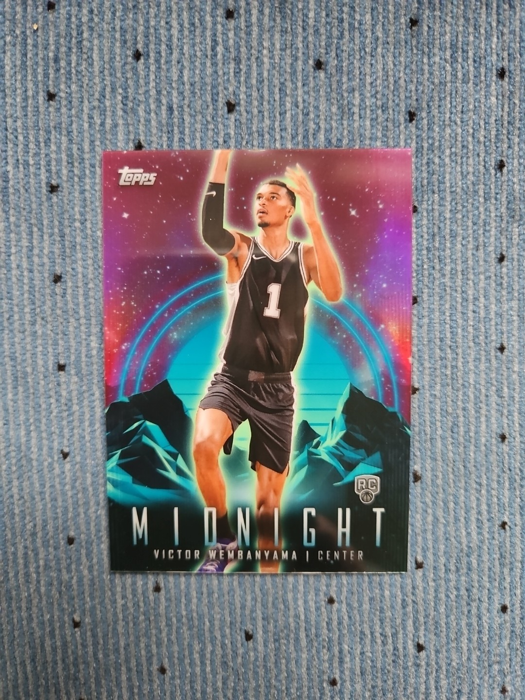 2023-24 Topps Midnight - Victor Wembanyama #50 (RC)