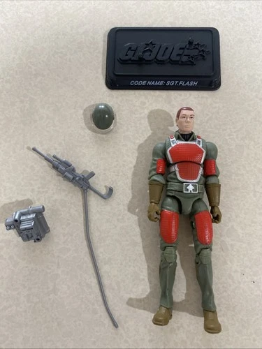 Gi Joe 25th Anniversary Sgt. Flash Loose