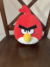 Angry Birds Plush Toy 9  Red Bird by Toy Factory