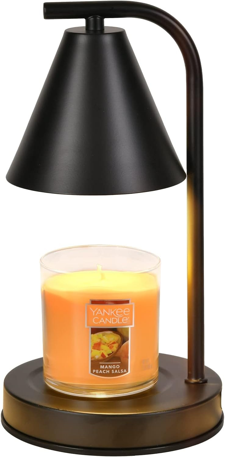Electric Candle Warmer Lamp Gift for Women and Mom in Black-image