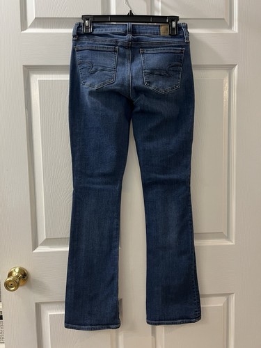 Jean Skinny American Eagle Stretch Taille 2R Foncé - 29.5" D'entrejambe - Coupe Slim