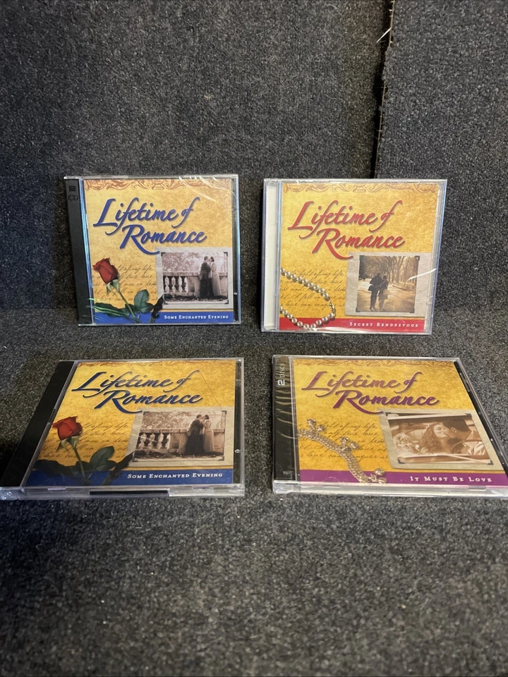 TIME LIFE Lifetime of Romance 4CD Lot 8 Total CD Sealed - Image 2 of 4