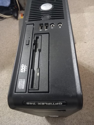 Dell Optiplex 745 pc computer desktop small .. Power Up.. No Hard Drive - Picture 19 of 23
