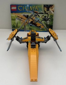 LEGO CHIMA: Lavertus  Twin Blade (70129) W/Instructions 100% Complete 