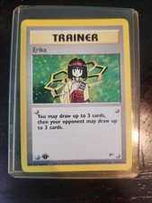 Pokemon Erika Gym Heroes Holo Rare 1st Edition #16 on eBay