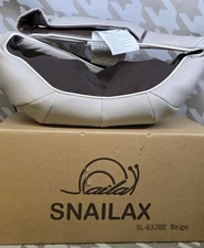 Snailax Shiatsu Neck & Shoulder Massager SL-632b with Heat –Deep Tissue Kneading