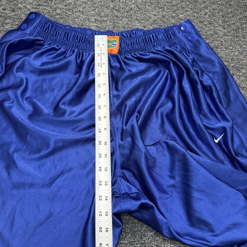 Pantaloni vintage Nike Team Florida Gators da uomo 2XL Breakaway Snap Warm Up Y2K larghi - Foto 14 di 17