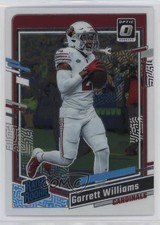 2023 Panini Donruss Optic Rated Rookie Garrett Williams #203 11dm