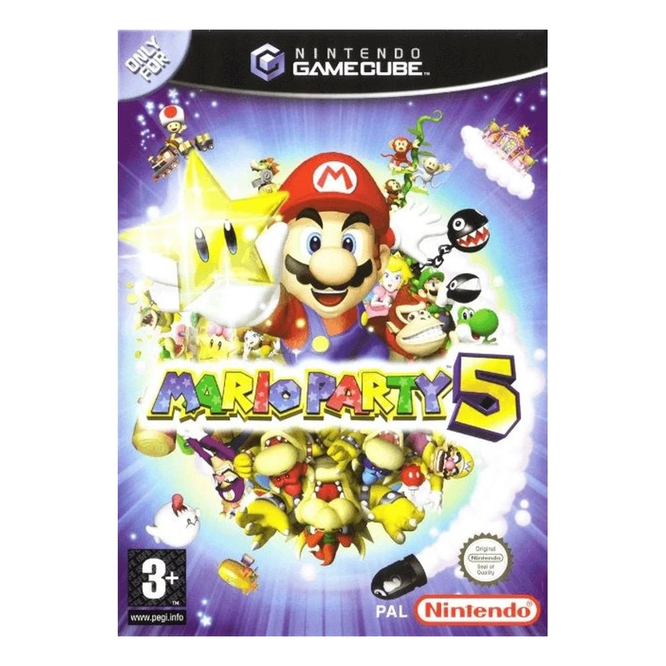 Mario Party 5 -  Gamecube - Completo - Edicion España