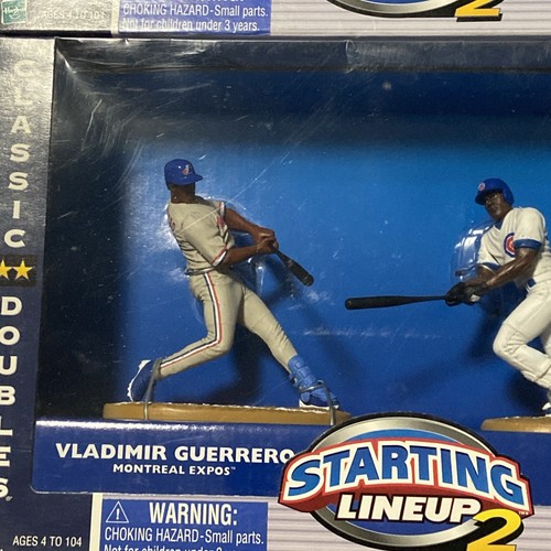 2000 STARTING LINEUP 2 Guerrero Sammy Sosa Helton McGwire CLASSIC DOUBLES New - Picture 2 of 6