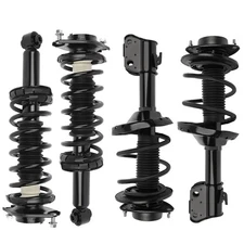 4pc Kit Front Struts Assembly & Rear Shock Absorber for 2008-2011 Subaru Impreza