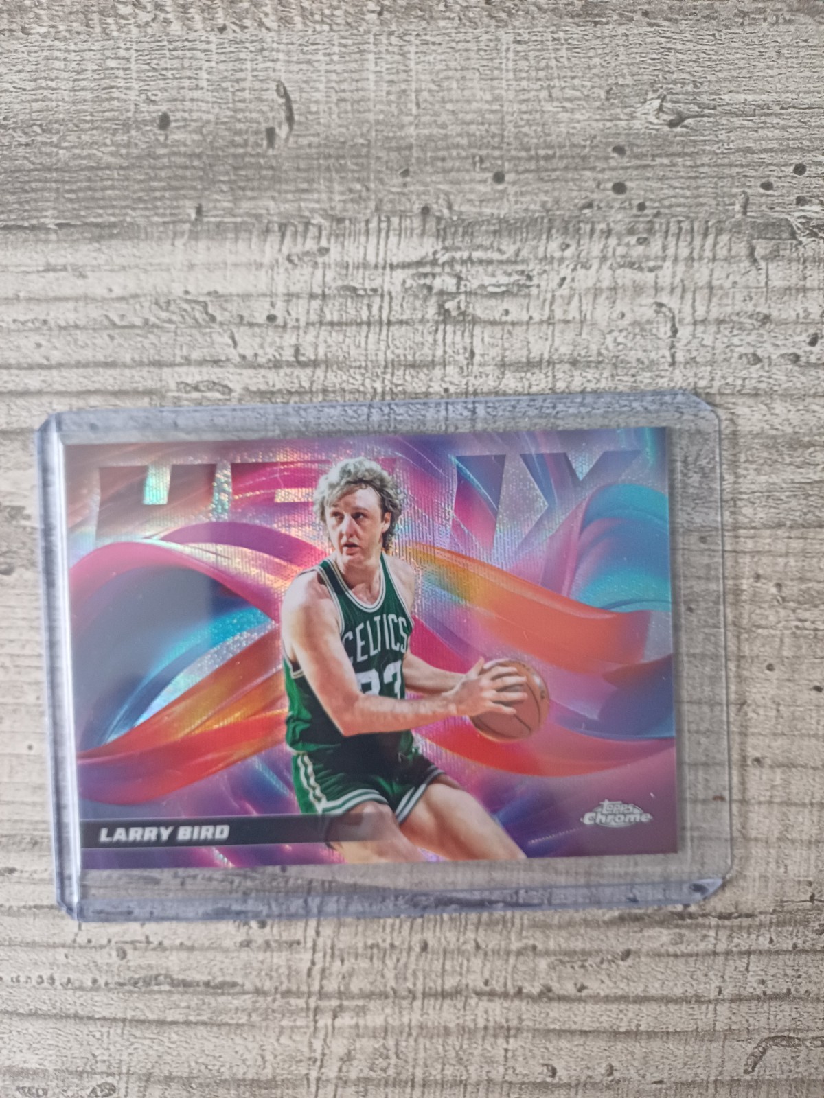 2025-26 Topps Chrome HELIX SSP CASE HIT LARRY BIRD
