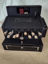 1930  s Earl Metal Toy Cash Register Pressed Metal Working Register Nylor Corp.