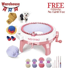 48 Needles Knitting Machines with Row Counter,Smart Knitting Crochet Machine