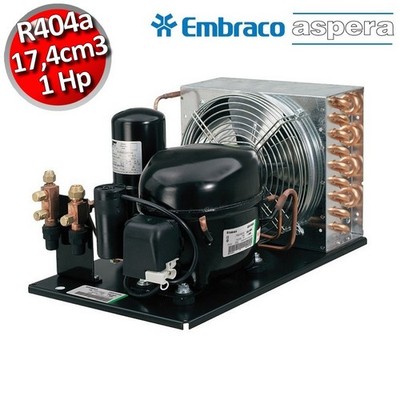 UNTK2178GK Embraco Aspera R404A LBP Ventilbetätigte Verflüssigungsanlage