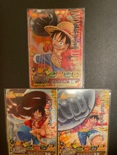 One Piece Berry Match IC Monkey D Luffy Card Set Collectible Cards Used