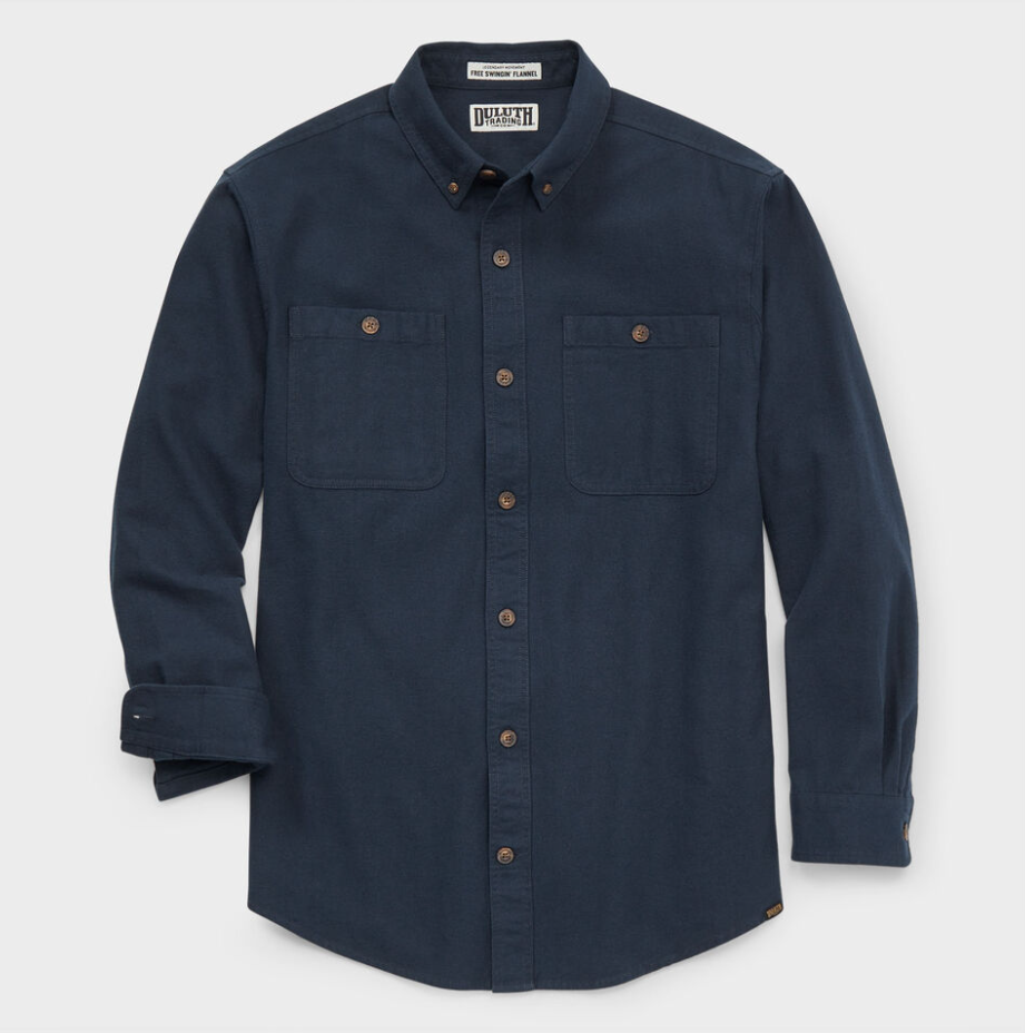 Du.luth Men's Free Swingin' Flannel Relaxed Fit Shirt