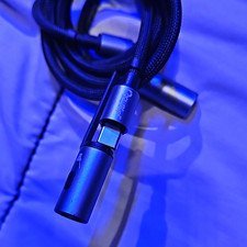 Coiled Up Technologies USB-C to USB-C Cable 1:1 Braided Black 5 ft