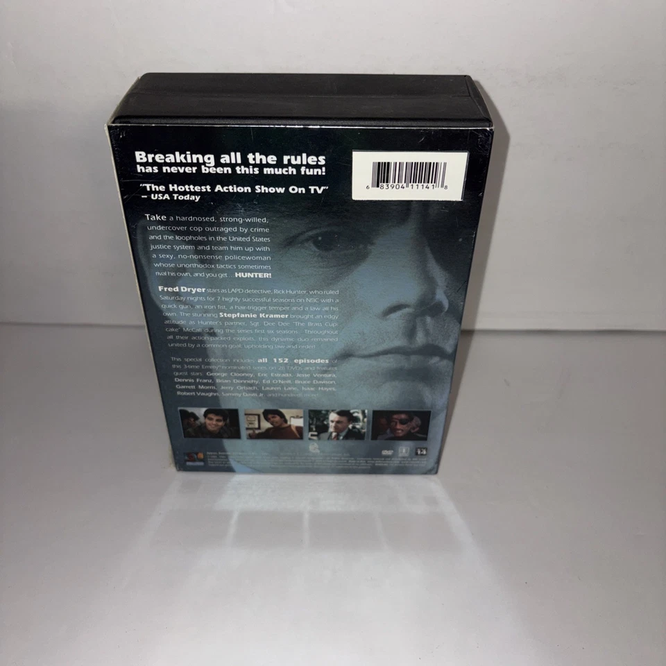 Hunter: Complete Series DVD, 2010, 28-Disc Set. All 7 Seasons Foto 3 de 3