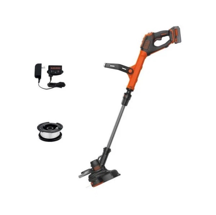 BLACK+DECKER 20V Max Lithium Easyfeedstring Trimmer/Edger - 
