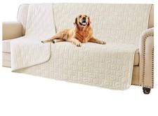 Waterproof and Anti-Slip Dog Bed Cover and Pet 52x82Inch Pack of 1 Ivory