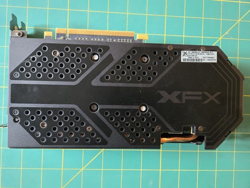 XFX AMD RADEON RX 580 BLACK EDITION 8GB GDDR5 GRAPHICS CARD (RX-580P8DBDR) - Zdjęcie 8 z 12