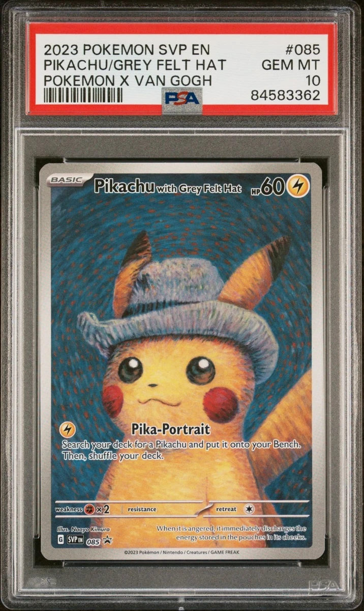Pikachu with Grey Felt Hat Pokémon TCG Cards for sale | eBay